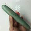 장식 물체 인형 18cm 자연 석영 크리스탈 마사지 지팡이 장미 큰 치유 돌 Yoni 스틱 여성 Gift1