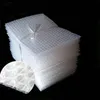 Bubble Cushioning Wrap 8x10cm 0.06mm Anti-Shock-Schaumstoff-Verpackung White Bag Utility-Puffer-Tasche Praktische zerbrechliche Verpackung