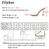 EilyKen Plus Storlek 35-42 PVC Transparent Band Square Open Toe Tofflor Nya Clear Crystal Glass Heel Slides Skor Storlek 35-42 Y0427