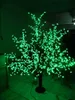 屋外LED人工桜の木の照明クリスマスツリーランプ1248pcs LED 6フィート1 8m高さ110VAC 220VAC雨プルーフ291W