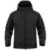 На открытом воздухе Men's Jacket Jacket для мужского стиля тактическая ветрозащитная водонепроницаемое покрытие Softshell Tactical1