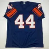 Custom New Jim Brown Syracuse Blue College genähtes Fußballtrikot Fügen Sie jede Namensnummer hinzu