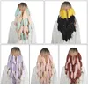 Hairpins de folhas de oliva dourada Haiimeikang Fashion boho penas band -de -cabeça Macarons Light Color Tribe Festival Feather Hair Hair