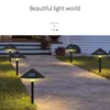 2pcs Solar Garden Light LED Solar Powerred Mushroom Lanterns Lanternes étanche du paysage extérieur pour la pelouse PATHWAY PATIO Yard1716681