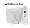 New Arrival Facial Mesotherapy Electroporation RF Radio Frequency LED Photon Face Skin Care Face Massage Hot