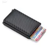 Hot Sale 2020 Smart Wallet Bussiness Card Holder Hasp Rfid Blocking Wallet Aluminum Metal Credit Mini Card Wallet Dropshipping Man Women