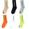 Heren Sok SEIZOEN 6 Skateboard Mode Heren Letter Gedrukt Sok Sport Sok Sockings Hip Hop