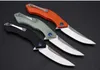 Shigov Blue Moon Pocket Folding Kniv 9Cr18mov Blade G10 Handtag 58-60hrc Camping Survival EDC Tool Knives EF