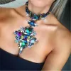 2021 Zomer Geometrische Mode Crystal Choker Ketting Vrouwen Bruiloft Boho Verklaring Ketting Custom Chocker Sieraden Groothandel