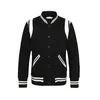 Ankomst Bomber Jacket Men Rib Sleeve Cotton Casual Baseball Uniform Collar Coat Star Autumn and Winter Spliced ​​Short 220811