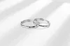Fresh art S925 sterling silver bamboo ring Korea simple ring index finger joint female tail rings tide products