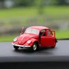 Car Ornament Vintage Alloy Car Model Decoration Dolls Automotive Beetle Cute Retro Auto Interior Dashboard Toys Accessories Gift T200117