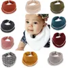 Pure Color Children Bib Baby Lace Gauze Saliva Towel Handkerchief Soft Skin Friendly 31cm*31cm Multicolor New 4sl J2