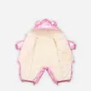 Winter baby kleding geboren jongen meisje warme rompertjes hooded jumpsuit waterdichte snowsuit plus fluwelen bovenkleding jas kleding 211229