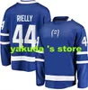 Top bon prix Hockey Jersey Breakaway Home Blue White Premier Jerseys 34 MATTHEWS 91 TAVARES 16 MARNER 97 THORNTON 36 Campbell 44 Rielly 8866