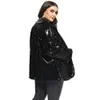 Bling Sequins Blazerの女性プラスサイズ5xlコートジャケットブラックシャイニーパーティーブレザーVネックセクシーカジュアルブレザーストリートウェアカーディガンQ40 201201