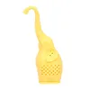 2022 new Infuser Cute Small Elephant Silicone Tea Strainer Coffee Loose Leaf Strainer Bag Mug Filter Diffuser Teas Accessories