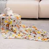 Elinfant 2pcs Muslin Cotton Swaddles