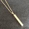 Stainless Steel Gold Silver Color Pendant Necklaces With Chain For Women Men Fashion Party Club Jewelry Decor