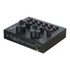 Прочный KTV Live Froadcast Mini Audio Mixer Console Console Mic Studio запись для мобильного телефона Computer1