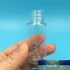 50個10 mlの透明なプラスチックフリップキャップの水のボトルミニ小さな香水シャンプーサンプルコンテナ梱包送料無料
