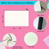 Sublimering Blanks Kosmetisk väska DIY Värmeöverföring Zipper Personlig kanfastryck Toalettartiklar Penna Väskor RRA11869