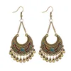 Dangle & Chandelier Women Fashion Earrings Retro Ethnic Style Creative Personality Jewelry 10Pairs/lot1