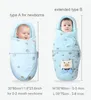 Baby Sleeping Bag Cocoon Летний сон мешок одеяло хлопчатобумажный весенний подгузник подушка новорожденная девушка Swaddle Sleepsack портативные постельные принадлежности 201208