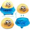 Bath Toys Spray Water Light Rotate with Shower Pool Kids Toys for Children Toddler Swimming Party Bathroom LED Light Toys Gift LJ201019
