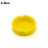 New Smoking Accessories Silicone Ashtray Mini Portable Shatterproof Eco-Friendly round Ashtray Home Coffee Shop Bar Hotel Men Ashtray 9062