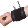 Andra handverktyg Magnetiska armband Fick-verktygsbälte Påse Bag Skruvar Hållare Hållverktyg Magnetiska Armband Praktisk Stark Chuck RRF13438