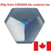 Ship från Canada A95x F4 TV Box Amlogic S905X4 Smart Android 104GB 32GB ROM 2.4G 5GHz WiFi RGB Light Set Topbox