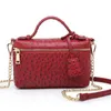 Evening Bags Shoulder Factory Wholesales Ostrich Clutch Leather Handbag Chain Tote Eleagnt 220233