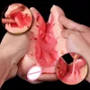 Nxy Sex Men Masturbatori Giocattolo per Vagina Realistica Gola Profonda Artificiale con Lingua Denti Masturbatore Maschile in Silicone Materiale Morbido 1222