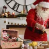 FRIGG 12/24 sztuk Christmas Candy Box Christmas Decor Dla Domu Wesołych Świąt Christmas Ornament Xmas Prezenty Natal Happy New Year 2021 201127