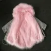 Meninas de pele grossa jaquetas bebê princesa roupa inverno casaco quente para crianças colarinho com capuz outerwear capa ao ar livre 201106