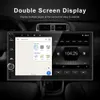 2din GPS 7 '' Bilstereo Radio Android 9,0 Double Screen FM-spelare för Universal Nissan Hyundai Kia Polo Passart Ford VW