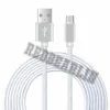 Diker OD4.0 Gevlochten Kabels 1 M 2M 3M Snel Opladen Type C Micro 5pin USB-kabel voor Samsung Galaxy S8 S9 S10 S20 Note 10 Xiaomi HTC Android-telefoon