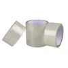 4 rolos de fita adesiva transparente para embalagem de papelão - 2 mil - 2 polegadas x 33 jardas fita adesiva para escritório fita adesiva para presente 218 W