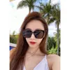 2023 New Brand Black Cat Eye Polarized Sunglasses Women For Men Luxury Square GM Beach Travel Large Designer Sun Glasses UV400 With Box
