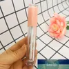 Nouveau 50 / 100PCS 5ML Vider Lip Gloss Tube Baume à lèvres Tubes, rose layette Cap bricolage Glaze Emballage Conteneur
