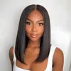 Ishow Pre Plucked Bob Lace Pruiken Braziliaanse Virgin Haar Straight Menselijk Haar Pruiken Zwitsers Menselijk Haarkant Wigs