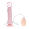 Nxy Sex Products Dildos Giant Dildo Spilling Silicons Suction Big Realistic Enormous Ejaculates Adult Toys for Women 1227