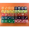 Dice Set 10 Colors Dice de alta calidad de 6 lados para juegos para la fiesta del club Family Games Dungeons and Dragon Dice4855946