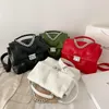 Bolsos cruzados para mujer, bolsos sencillos, bolso de hombro de cuero de Pu, tendencia femenina, bolsos de mano y monederos de fiesta 2021