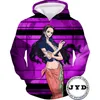 3D Мужские капюшоны аниме один кусок свитер нами Zoro Printing Pullover с капюшоном джемпер женская одежда пара толстовка S-5XL семейный наряд