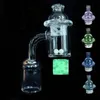 Raucherzubehör Neue XXL Quarz Banger Nail Cyclone Spinning Carb Cap und Terp Pearl 90 Grad für Bongs Dab Rigs