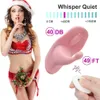 Do noszenia Clit Vibrao Eastulador 7 Modo Prova DwaterProof Gua feminino bikini cuidados masażer controle semot sem fio prezentuje dorosły