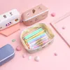 Kawaii Pen Case Hoge Capaciteit Koreaanse Tas School Potlood Case Student Stationery Potlood Pouch School Levert Kawaii Bag