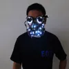 Pełnokolorowe oświetlenie LED Steampunk Okulary Maski Gazowe Gogle Cosplay Bar Rekwizyty Gothic Anti-Fog Haze Mężczyzn i Kobiet Maska